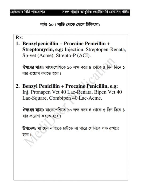 সফল খামারি আধুনিক ভেটেরিনারি মেডিসিন গাইড (6)